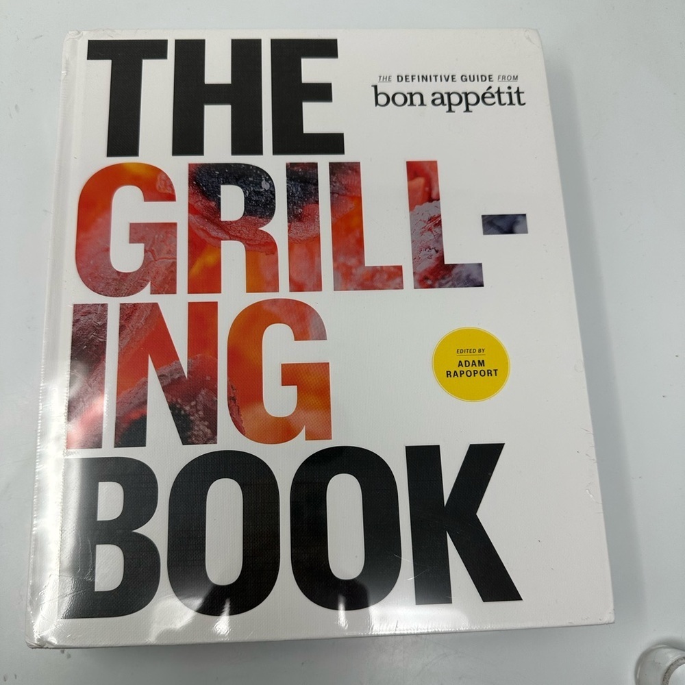 Bon Appetit The Grilling Book The Definitive Guide Hardcover Cookbook NEW